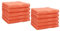 Betz 10er Premium Gästehandtücher-Set - Gesichtstücher-Set - Handtücher-Set - Händehandtücher - 30 x 50cm - blutorange