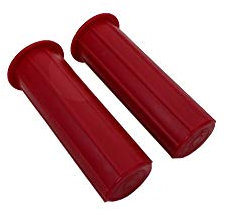 REPLACEMENT WHEELBARROW HANDLE GRIPS 25MM INSIDE DIAMETER SOFT GRIP (RED)