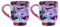 BESPORTBLE Flash Light Up Cups: 2pcs Color Changing Coffee Mug Glowing Wine Glasses Dragon Pattern Cup for Bar Home Drinking 285ML