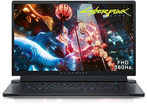 Alienware x17 R1 17.3 FHD 360Hz Gaming Laptop, Intel Core i7-11800H, NVIDIA GeForce RTX 3070 8GB, 16GB RAM, 1TB SSD, AlienFX mSeries Keyboard, Windows 11 Home (Lunar Light)