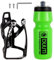 Bike Water Bottle Cage and Water Bottle Set, Lightweight Bike Water Bottle Holder with 700ML BPA-Free Sports Drink Bottle Cycling Kettle Bracket for Road, Mountain and Kids Bikes