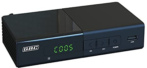 RICEVITORE DIGITALE TERRESTRE GBC DVB-T2 HEVC FULL HD 1080P H.265