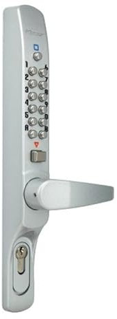 Serrure à code mécanique Keylex Vario libre passage porte de 90 mm maxi changement de code sans dépose par clé variée