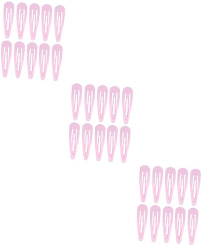 minkissy 150pièces Épingles à Cheveux Colorées Pour Garçon Fille Accessoires De Coiffure Pratiques Forme De Eau Rose