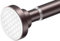 AIZESI Brass Shower Curtain Rod, Adjustable 41-75 Inch Shower Curtain Pole, 1 inch Diameter Spring Shower Rod Tension No Drilling, Non-Slip, Premium Stainless Steel Anti-Rust