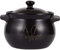 ZHZXBDGQ Faitout blanc de grande capacité pour bouillie, soupe, cuisine, noir, 15 l