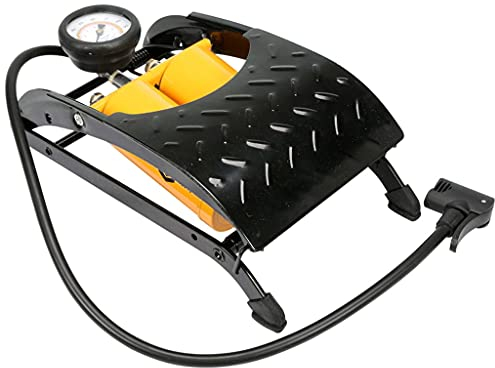 Yato 82015 Double Cylinder Foot Pump with Gauge