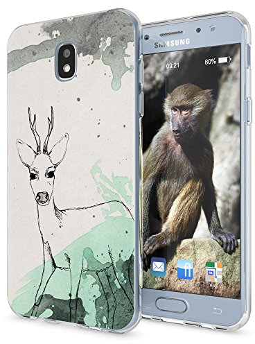 NALIA Handyhülle für Samsung Galaxy J5 2017 EU-Modell - Hülle, Deer