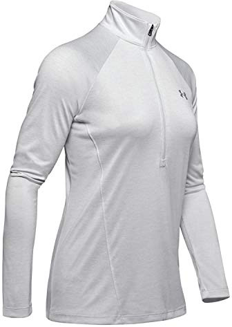 Under Armour Damen Fitness T-Shirt und Tank Tech 1/2 ZIP