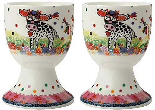 Maxwell & Williams Smile Style Eierbecher 2er-Set Betsy, Geschenkbox, Porzellan, DX0470