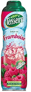 Teisseire Sirop Framboise 60cl (lot de 4)