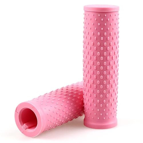 VOLOHAS 2pcs Grips Goma Suave Antideslizante Handlebar Grip para Xiaomi MI3/M365/1S/PRO/PRO2 Patinete Electrico Asas para Manillar de Scooter Diseño Ergonómico Protector Cómodo (Rosa)
