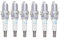 Zündkerzen für Hyundai Tucson Elantra Santa Fe Sonata XG300 XG350, 4/6Pcs Iridium Zündkerze, 6Pcs