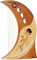 Lye Harp Tuning Wrench Instruments Adult Wooden Harp Harp 19 Strings Guitar Instrument 19 Tone Lyre Moon Harp Guitar for Music Lovers, Children and Adults