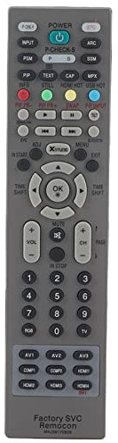 Remote Control For Service HD Smart TV ABS Remote Control Replacement For LCD TV MKJ39170828 (Grey)