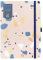 Busy B - Terminkalender mit einem Tag pro Seite von January to December 2024 - Terrazzo - A5 Tagesplaner mit linierten Seiten, Notizen und Jahresplaner