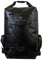 Jackson & Cole Waterproof Backpack - 25L Dry Bag Backpack - Rolltop, Reflective, Webbing for Watersports, Motorcycling, Camping, Hiking, Boating, Fishing (Black)