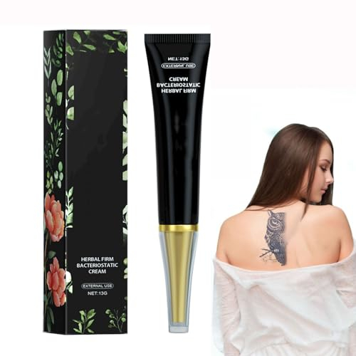Emblem Clean Skin,Tattoo-Entfernungscreme,Tattoo Entferner Creme,Tattoo-Pigment-Entferner-Creme,Tattoo Entfernen Creme Schmerzlos Natürlichen Pflanzenextrakt Augenbrauen Eyeliner Haut Tattoo Reinigung