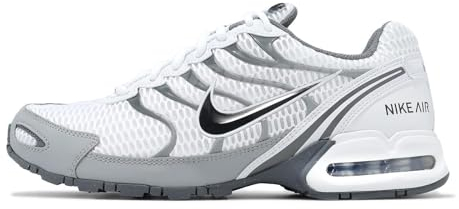NIKE Air Max Torch 4 Men's Trainers Sneakers Training Shoes 343846 (White/Wolf Grey/Cool Grey/Anthracite 100) UK11 (EU46)
