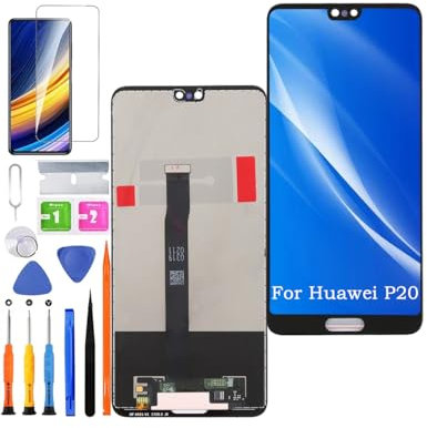 Ersatz Display für Huawei P20 LCD Bildschirm, EML-L29 EML-L09 EML-L29C Display Bildschirm Touch Digitizer Assembly Reparaturteile Kit