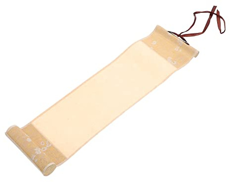 CLISPEED Leere Schriftrolle Zum Beschreiben 10X36Cm Kalligraphie Reispapier Für Chinesische Malerei Japanische Xuan Papier Hängende Dekorrolle