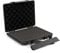 Wiltec Universalkoffer 33,2 x 26,1 x 4,9 cm, Transportkoffer mit Tragegurt, Schutzkoffer aus ABS, Koffer mit Würfelschaumstoff