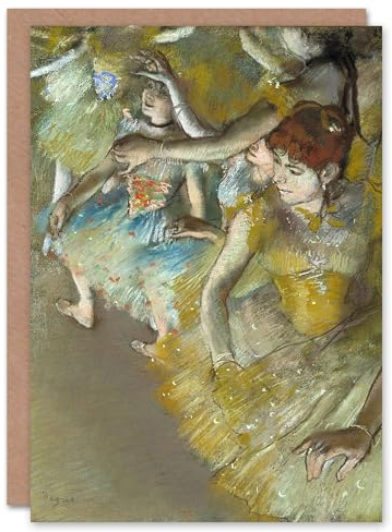 Artery8 Edgar Degas Art Card Ballet Dancers on the Stage