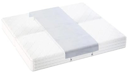 FonHNDG Bettbrücke Matratzenverbinder Befestigungsgurt Wohnkultur Gästezimmer Betten Binder Reißfestigkeit Lückenfüller for Hotel für Zimmer, Hotel(White)