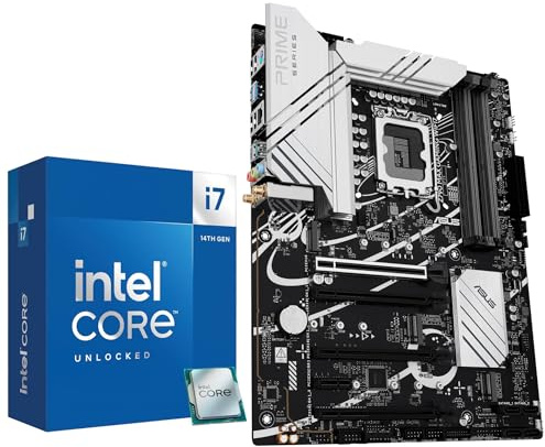 Micro Center CPU Motherboard Combo -14700K 14th Gen 20-Cores LGA 1700 Desktop Processor with Z790 MAX Gaming WIFI7 ATX Motherboard