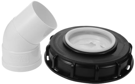 PAMINGONO IBC Kunststoffdeckel mit Filter für Regenwassertank Dn150 Effiziente Filtration und Einfache Wartung Geeignet für IBC Behälter und Tonnenfass