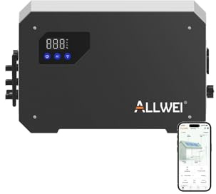 ALLWEI AC-gekoppeltes All-in-One Balkonkraftwerk-Speichersystem 1,6-3,2 kWh | Mehr Solarstrom selbst nutzen: 800 W On-Grid, 1600 W Backup, App-Steuerung, IP65 und modular erweiterbar bis 8 kWh