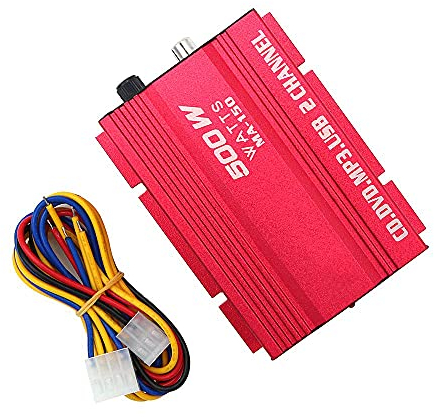DollaTek kinter ma150 12v mini 2ch stereo hifi amplificatore di potenza per auto altoparlante audio mp3 con usb