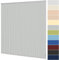 Lamellenvorhang nach Maß Vertikaljalousie 127 mm für Tür und Fenster viele Farben Maßanfertigung Jalousie Lamellen Rollo Wand- und Deckenmontage (Breite 120,1-140 cm x Höhe 220,1-240 cm, Hellgrau)