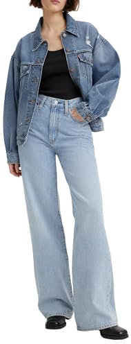 Levi's Ribcage Wide Leg Vaqueros, Far And Wide, 26W / 32L para Mujer