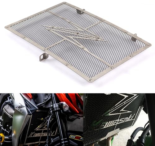 Pellicola protettiva per griglia del radiatore per Kawasaki Z750 Z800 ZR800 Z1000 SX Z1000SX ZR1000F Ninja 1000(nero)