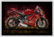 CanvasArts Ducati Panigale V4 - Poster - Wandbild Motorrad Modern (60 x 40 cm, Poster)