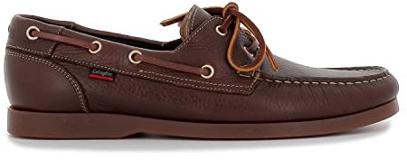 Callaghan - 51600 Marrón - Zapato naútico de Piel, con Cordones, sueal de Goma, para: Hombre Color: Marron Talla:40