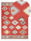 Kelim-Teppich Baumwolle bunt 160 x 230 cm handgewebt geometrisches Muster Lorut