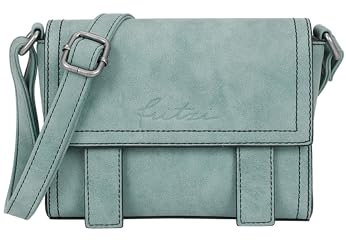 Fritzi aus Preussen Damen Fritzi Satchel Small Jive Iced Green Cross