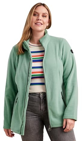 STOY Damen Strickjacke Große Größen STW 2 WMN KNT JCKT, pistazie, 50, 39783-000