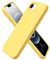 ORNARTO Compatible with iPhone 16e Case (2025), Slim Liquid Silicone 4 Layers Full Covered Soft Gel Rubber 16e Phone Cases Cover-Lemon Yellow