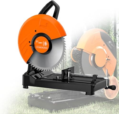 ZYT-DHRUCB Multifunktionaler Profilschneider mit 14' Gehrungssägeblättern*2 und Metallsägeblättern, 120MM Schnitttiefe | 45° Präzisionsschnitt | Anti-Schüttel-Design