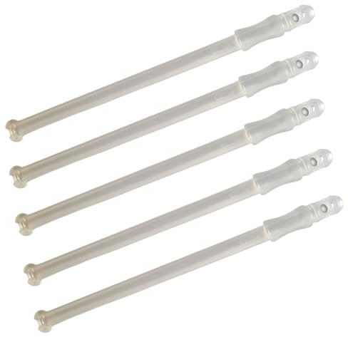 5x Milchansaugschlauch kompatibel mit DeLonghi Kaffeemaschinen 5313232961 53132C8204 für Dinamica ECAM Milchbehälter