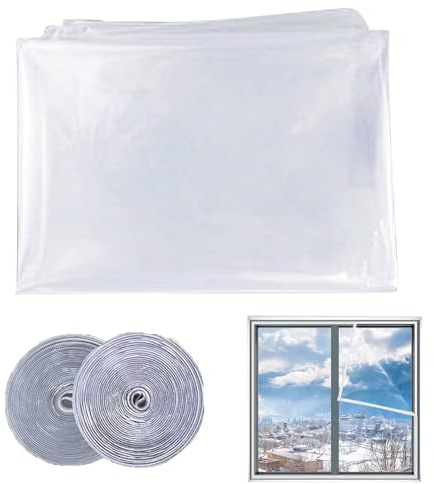 Película Aislante Para Ventanas Resistente Al Viento Reutilizable