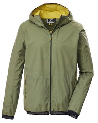 killtec Herren Funktionsjacke/Regenjacke/packbare Jacke wasserdicht mit Kapuze KOS 26 MN JCKT