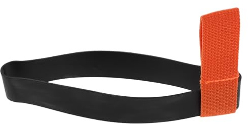 Veemoon Sangle pour Bouteille de Plongée 6l Orange – Bande Élastique de Maintien en Epdm et PP – Accessoire de Plongée sous-Marine pour Fixation Latérale Rapide et Transport Stable