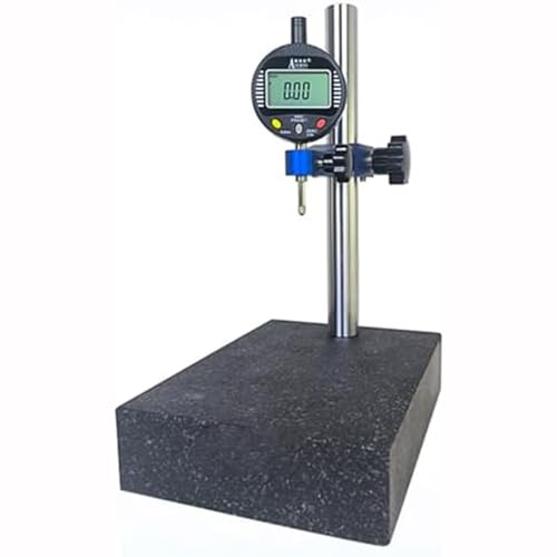 YXZQLOZ Strumento per altimetro digitale e profondimetro, display LCD, intervallo di misurazione 0-12,7 mm, porta di uscita dati, per applicazioni meccaniche ed elettroniche (200 x 150 mm)