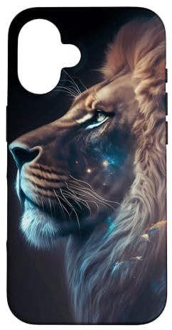 Hülle für iPhone 16 Der mystische Starke König der Wildnis und der Natur