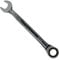 Seshin Buffalo 19mm Ratchet Spanner Steel Fixed Head Gear Wrench Open End & Ring (19mm)