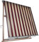 BIACCHI ETTORE SRL Tenda da Sole a Caduta 3x2,5 mt Beige/Bordeaux, Beige/Verde, Beige/ocra, Beige Finestra o Balcone Milos (Beige/Bordeaux)